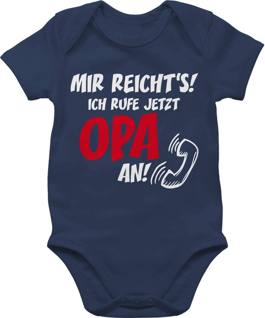 Shirtracer Mir reichts Ich ruf jetzt Opa an Shirts & Mehr Shirtracer Top Angebot