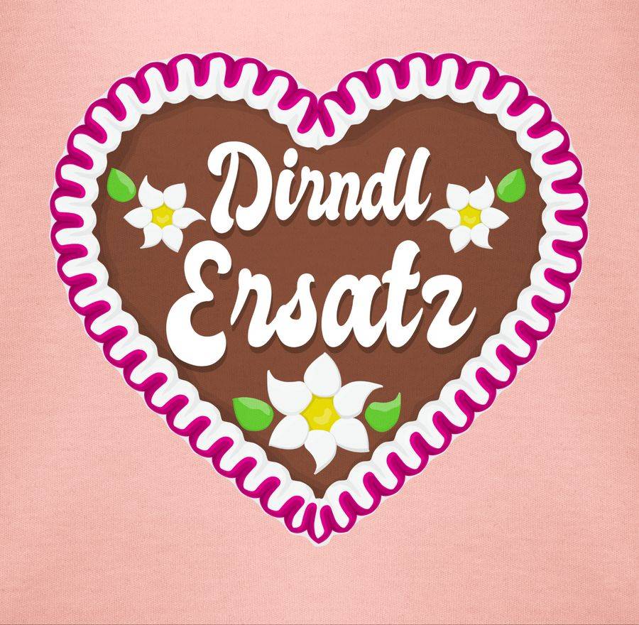 Shirtracer Dirndl Ersatz mit Lebkuchen: T-Shirt Turnbeutel Shirtracer Zeitlich begrenztes Angebot