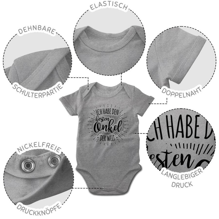 Shirtracer Ich habe den besten Onkel der Welt Shirts & Mehr Shirtracer Super Sparpreis