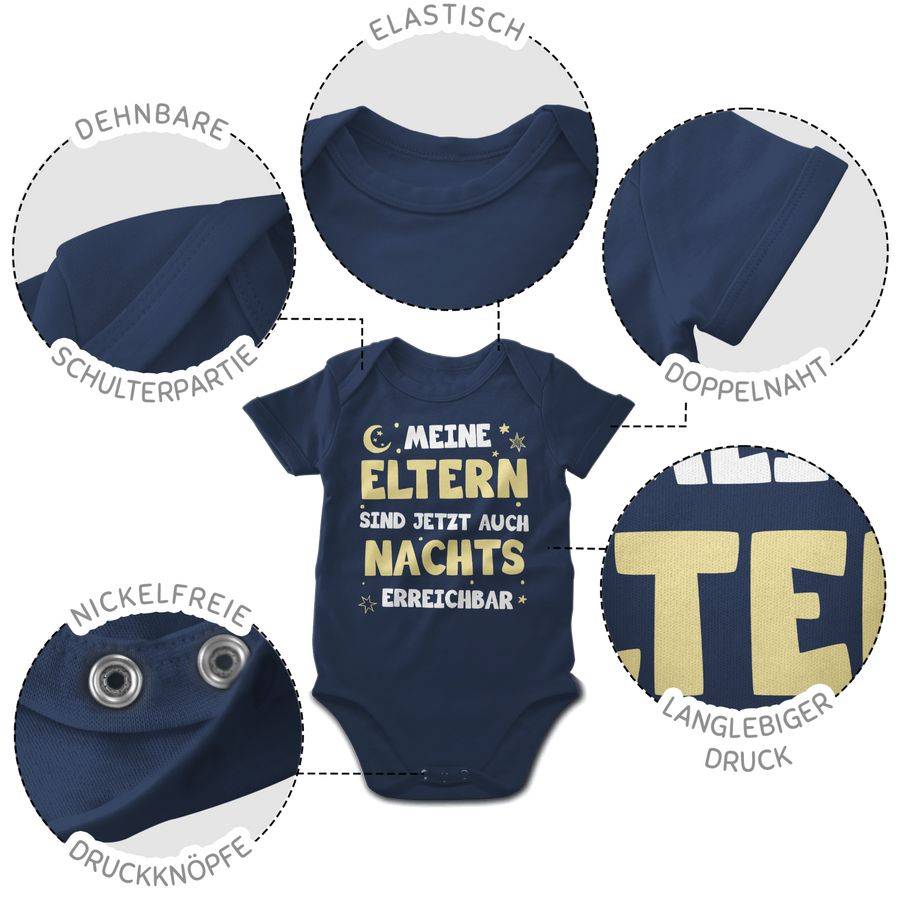 Shirtracer Meine Eltern sind jetzt auch nachts erreichbar: T-Shirt Rucksack Shirtracer JETZT KAUFEN