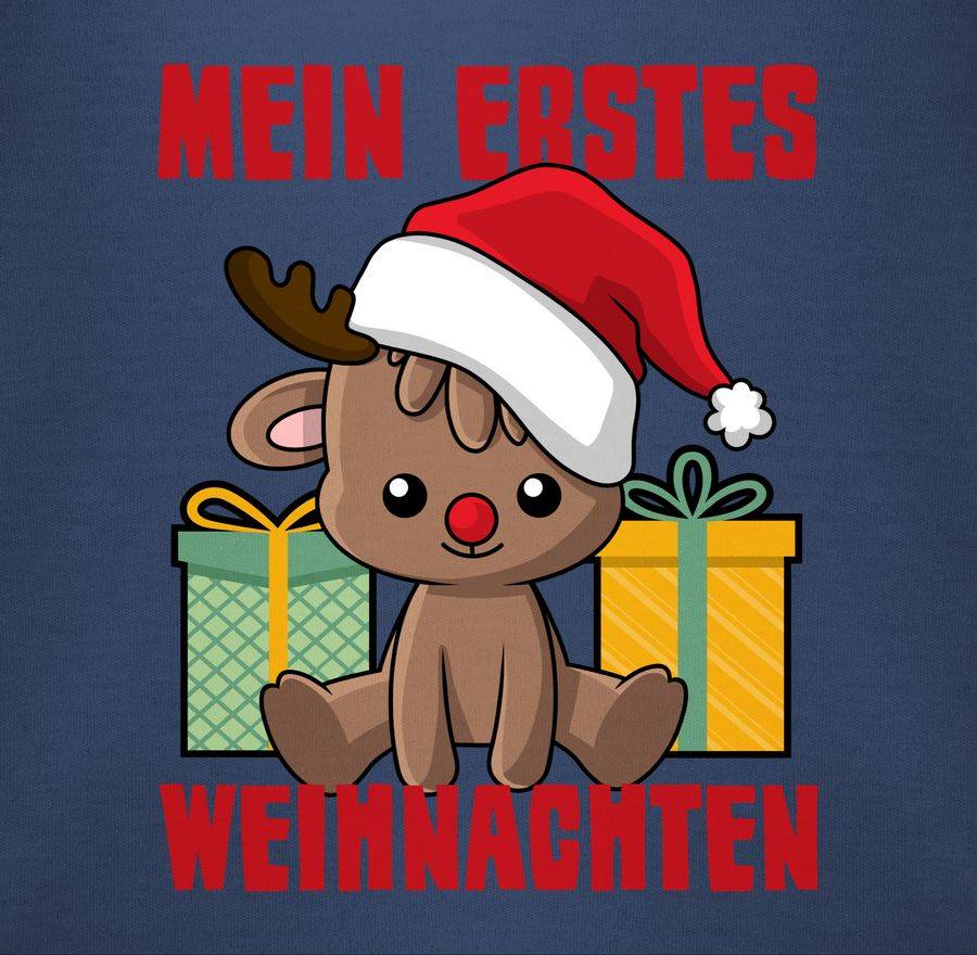 Shirtracer Mein erstes Weihnachten mit Rentier Shirts & Mehr Shirtracer Nur für heute