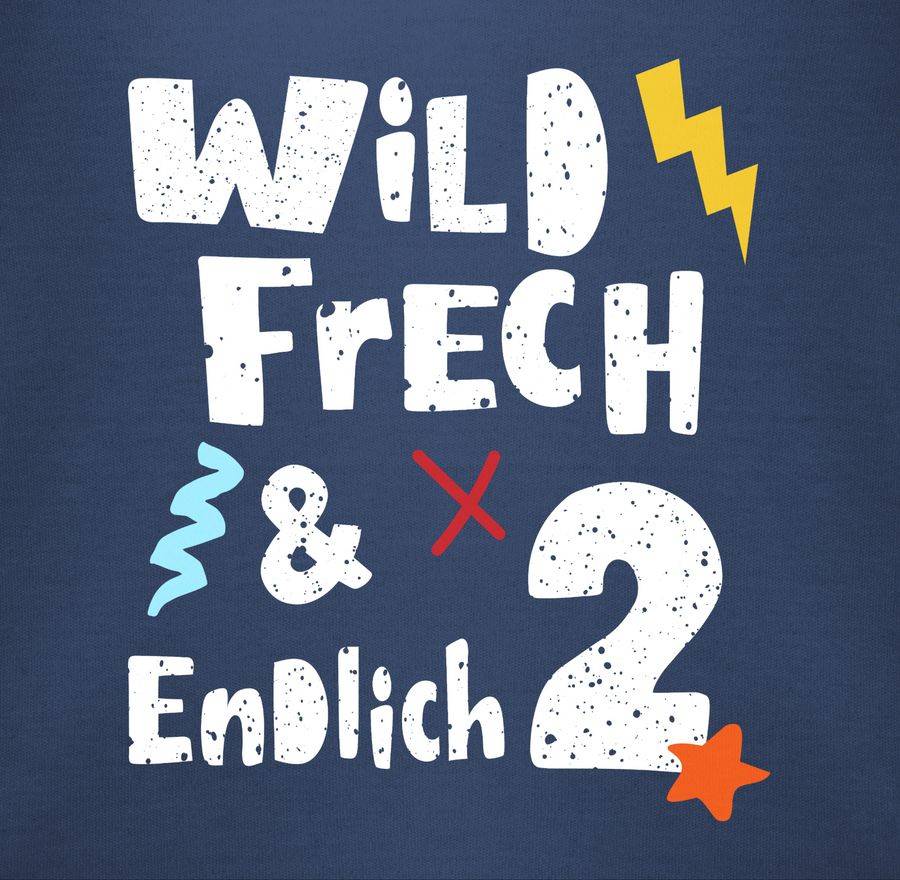 Shirtracer Wild frech und endlich 2 - Zwei Jahre Wunderbar Shirts & Mehr Shirtracer Discount Store für neue Produkte