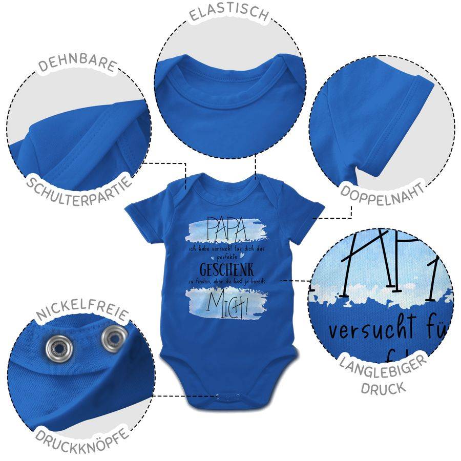 Shirtracer Papa ich habe versucht für Dich das perfekte Geschenk zu finden - Geschenk für P Shirtracer zollfrei