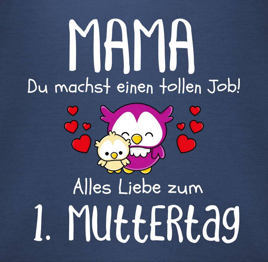 Shirtracer Mama du machst einen tollen Job alles Liebe zum 1. Muttertag weiß: T-Shirt Gym B Shirtracer 50% Rabatt für begrenzte Zeit
