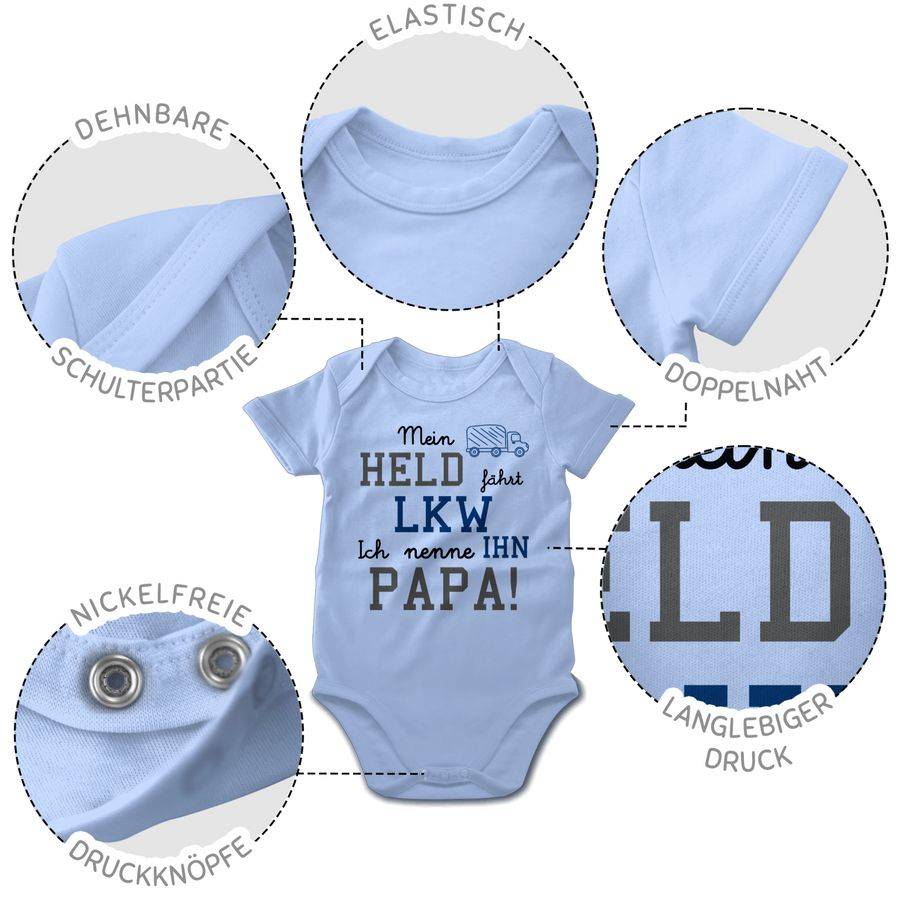 Shirtracer Mein Held fährt LKW Shirts & Mehr Shirtracer Rabatte dieses Monats