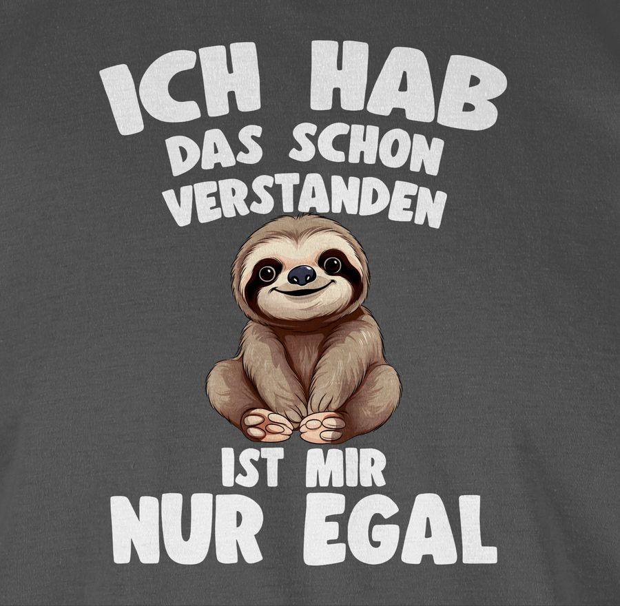 Shirtracer Ich hab das schon verstanden ist mir nur egal Lustiger Spruch Faultier Shirts Shirtracer Hotsell
