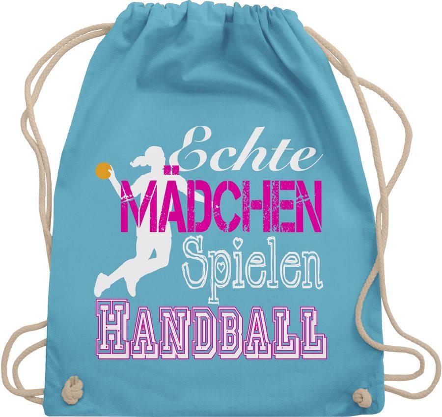Shirtracer Echte Mädchen Spielen Handball weiß Shirts & Mehr Shirtracer Kostenloser Versand
