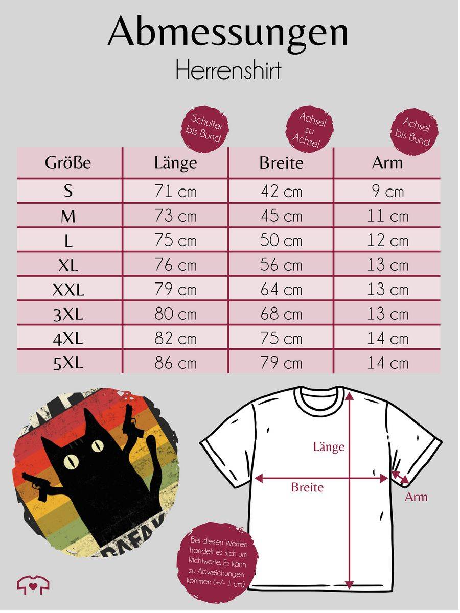 Shirtracer Pew Pew Madafakas Katze Vintage hell Shirts & Mehr Shirtracer Fabrik Onlineshop
