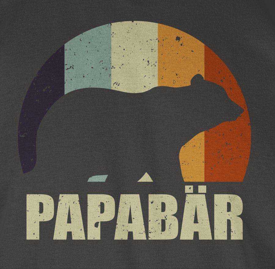 Shirtracer Papa Bär Vintage: T-Shirt Gym Bag Shirtracer Fabrikpreis