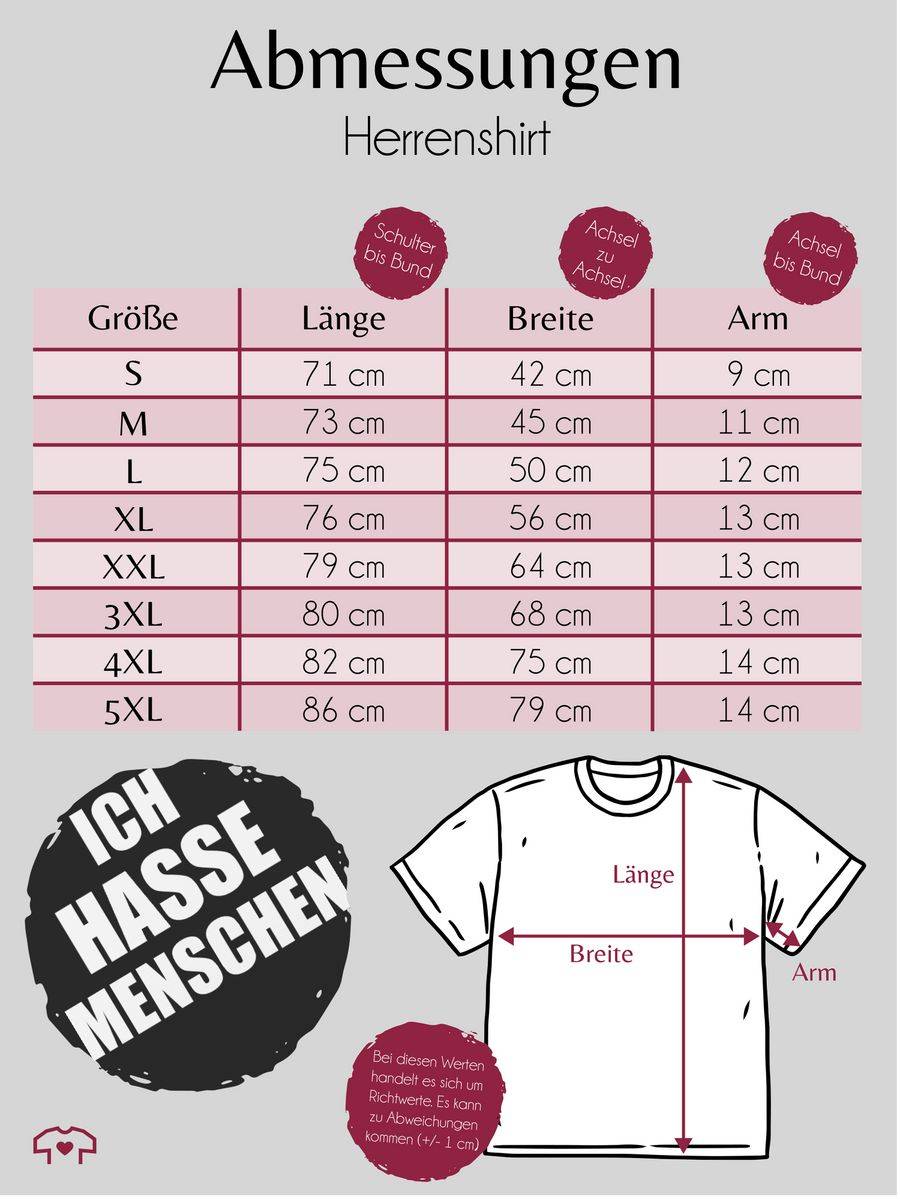Shirtracer Ich hasse Menschen Shirts & Mehr Shirtracer Sonderangebot