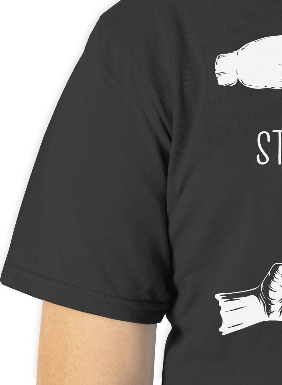 Shirtracer Biergeschenke Lustig - Schere Stein Bier - Hopfen - Herrentag Geschenk: T-Shirt Shirtracer Flash Sale