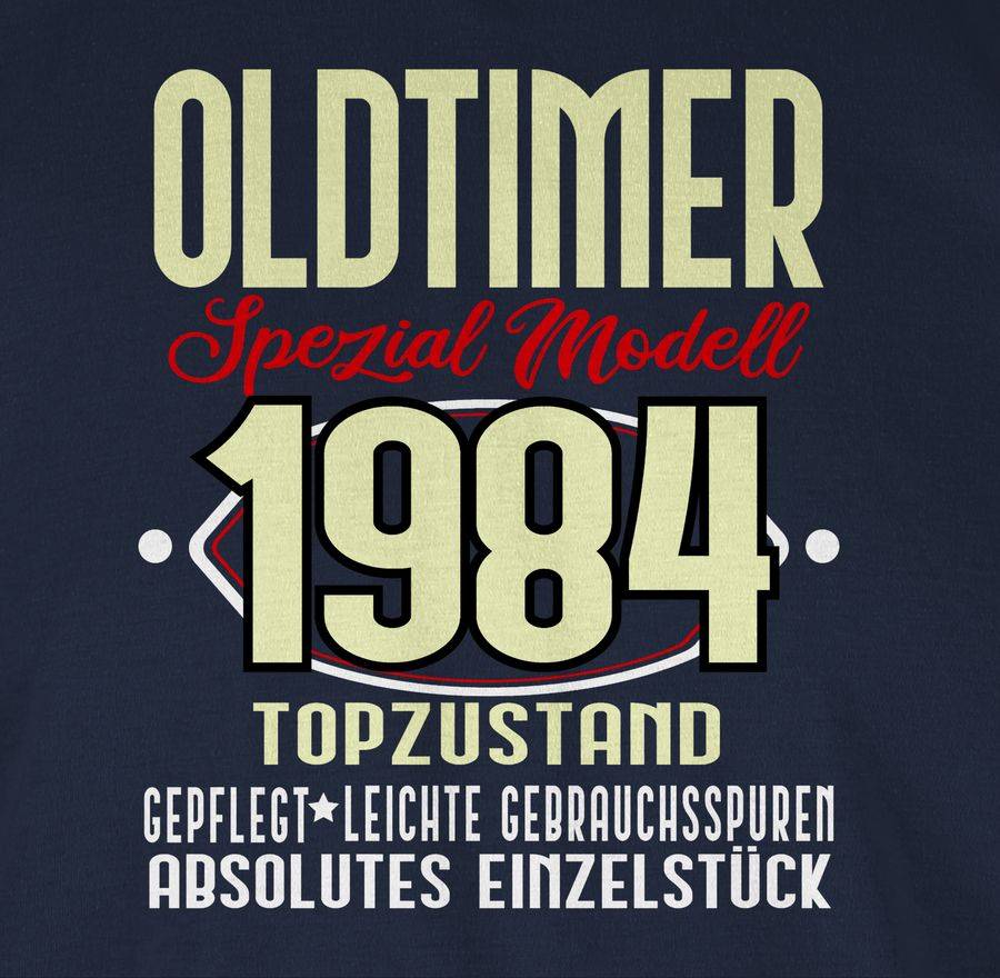 Shirtracer Oldtimer Spezial Modell 1984 Vierzigster Shirts & Mehr Shirtracer Saisonschlussverkauf