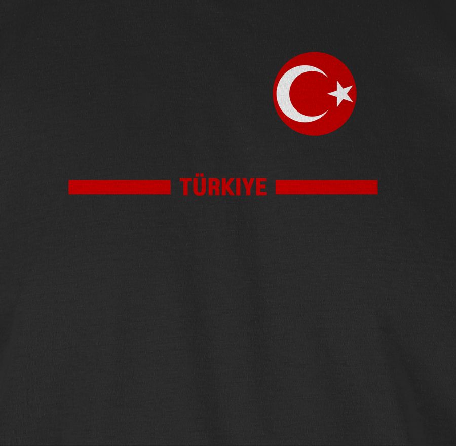Shirtracer Türkei Trikot Wappen Türkiye mit Stolz Türkisches Fan-Motiv Shirtracer Weihnachtsangebot