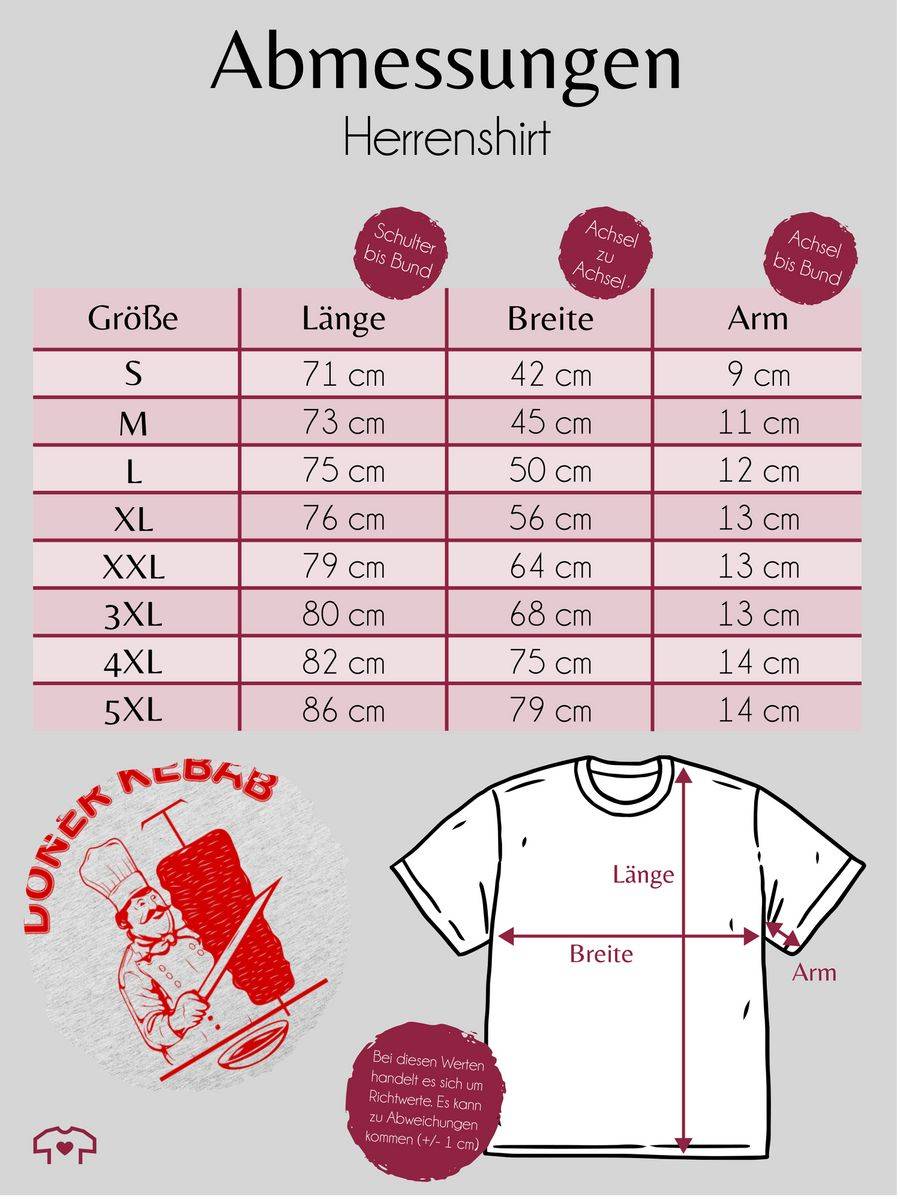 Shirtracer Original Döner Kebab Logo Shirts & Mehr Shirtracer Valentinstagsangebot