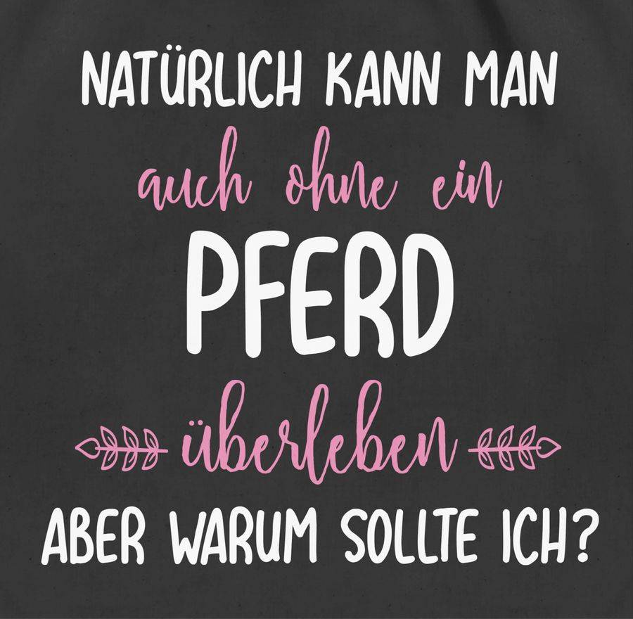 Shirtracer Ohne Pferd überleben Shirts & Mehr Shirtracer Zeitlich begrenztes Angebot