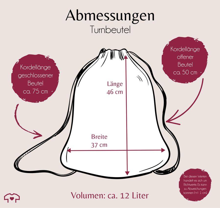 Shirtracer Kölner Sprichwort - Kölsche Mädcher op Jöck - weiß: T-Shirt Gym Bag Shirtracer Exklusive Angebote