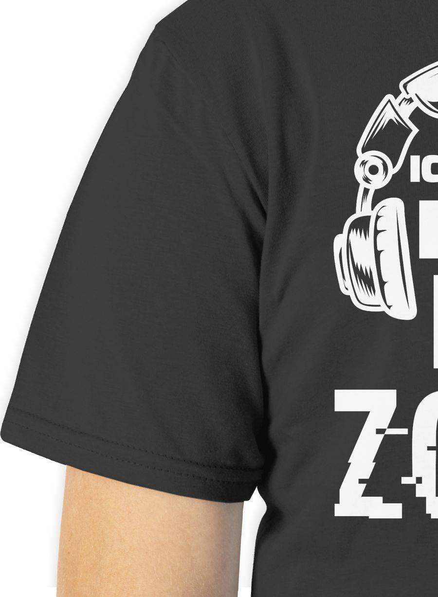 Shirtracer Ich hör dich nicht ich zocke Headset Glitch Weiß: Tshirt Gym Bag Shirtracer JETZT KAUFEN