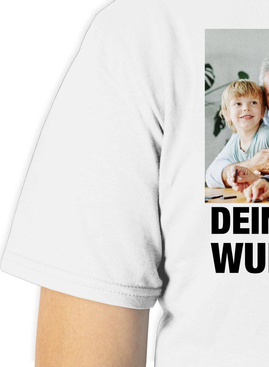 Shirtracer Mit Foto eigenem Bild Text Name Wunschtext Shirts & Mehr Shirtracer Zeitbegrenzte Promotion