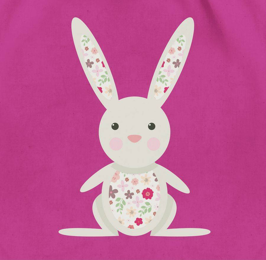 Shirtracer Süßer Hase Frühlingstiere: T-Shirt Gym Bag Shirtracer Bis zu 50% Rabatt