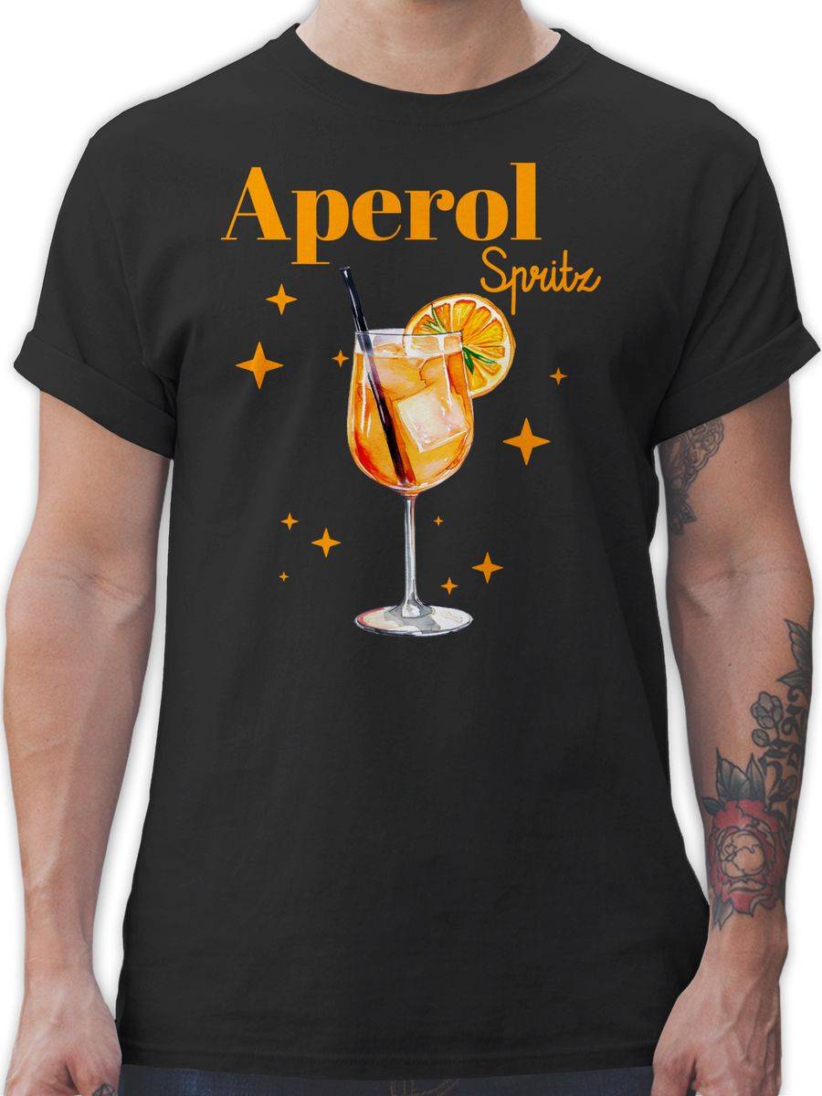 Shirtracer Aperol Spritz Kostüm Aperoli Aperollin Freundin Spritztour Shirts & Mehr Shirtracer Vierteljährliche Förderung