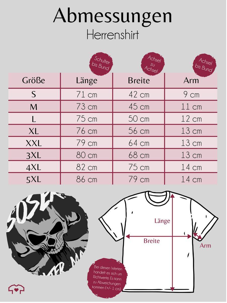 Shirtracer Böser alter Mann - grau/weiß Shirts & Mehr Shirtracer Riesige Rabatte