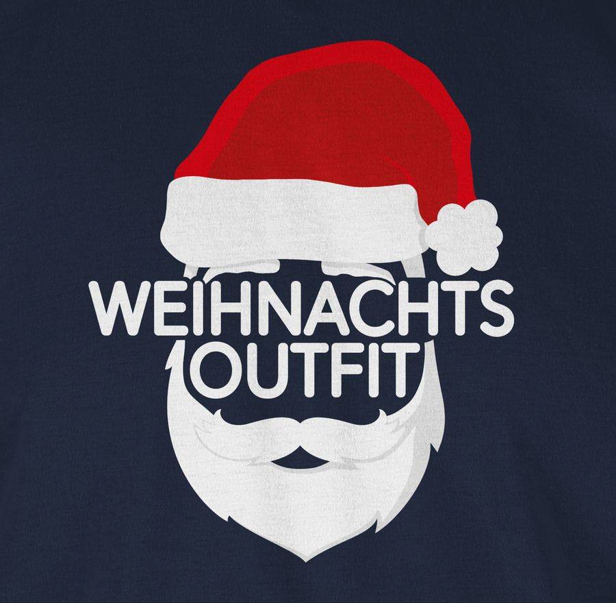Shirtracer Weihnachtsoutfit mit Weihnachtsmütze Shirts & Mehr Shirtracer Fabrikladen