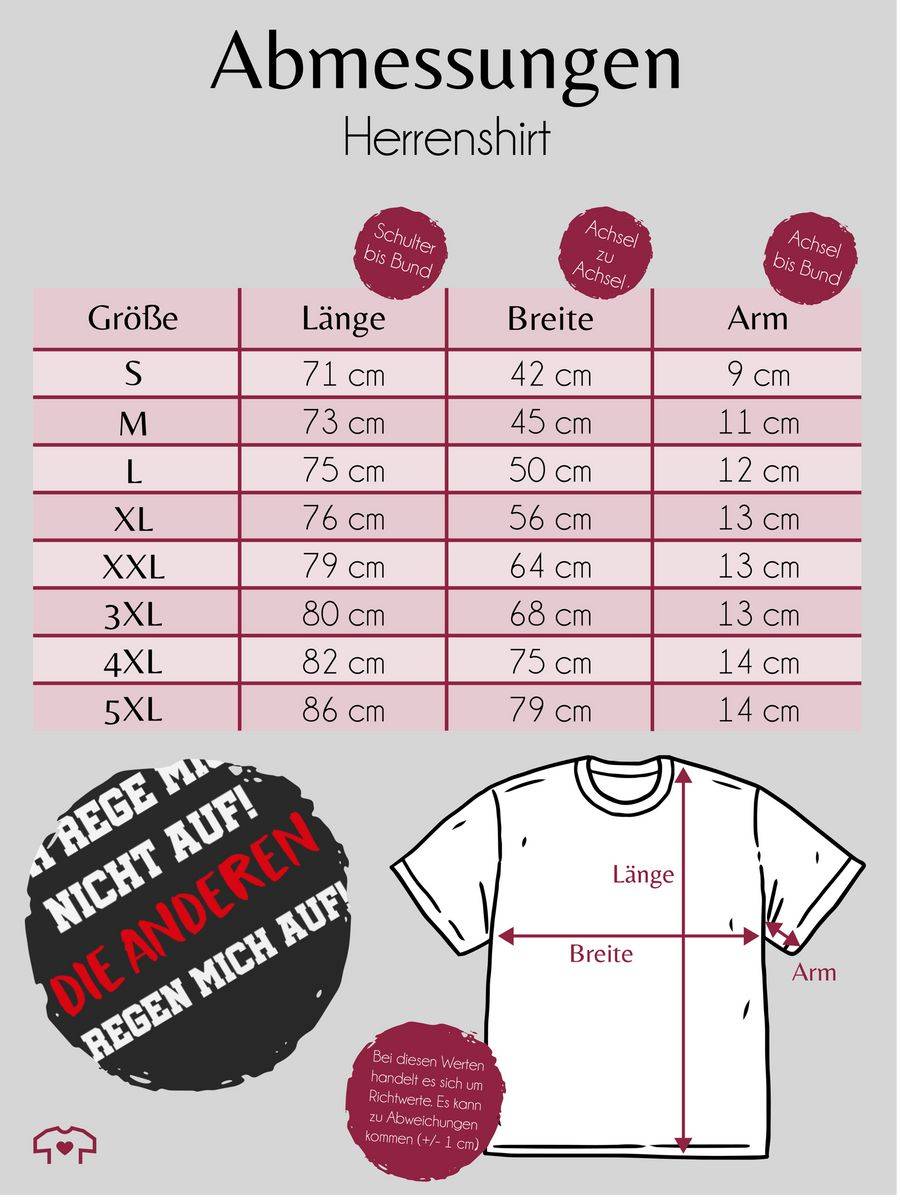Shirtracer Ich rege mich nicht auf die anderen regen mich auf weiß: Tshirt Turnbeutel Shirtracer Black Friday Preise