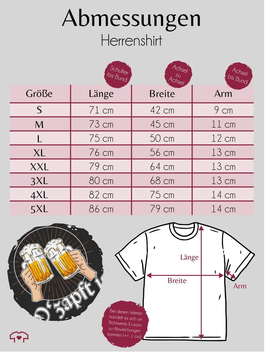 Shirtracer O Zapft is Bier O'zapft is Anstich Es ist angezapft: T-Shirt Rucksack Shirtracer Günstiger Verkauf