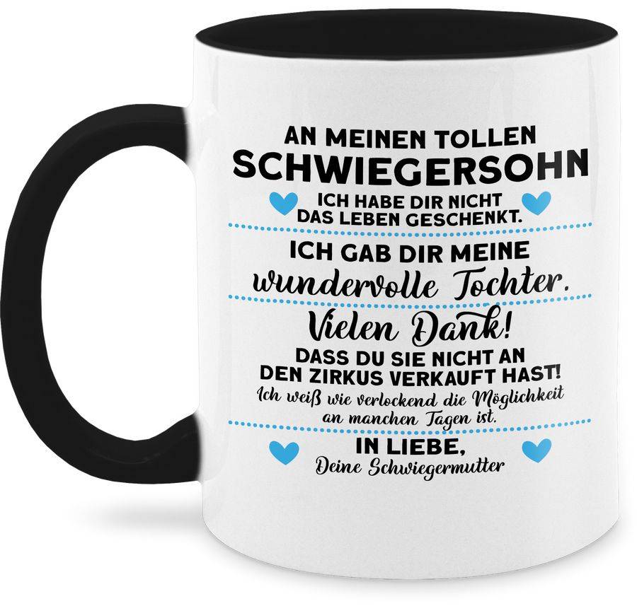 Shirtracer An meinen tollen Schwiegersohn Shirts & Mehr Shirtracer