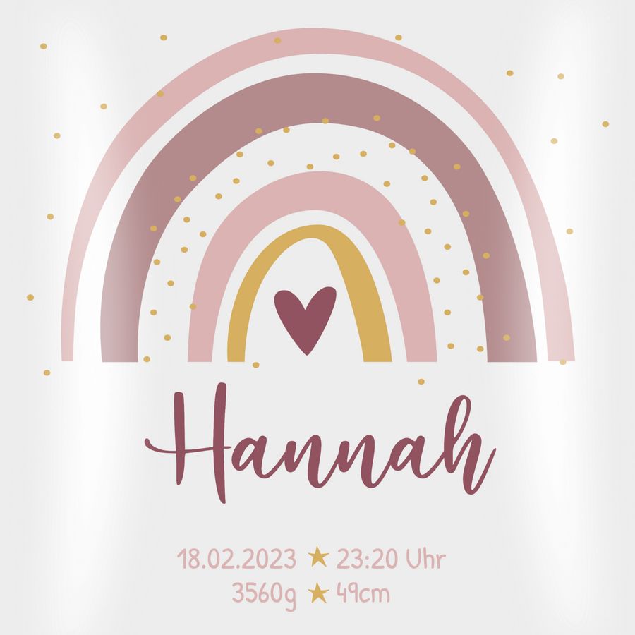 Shirtracer Geschenk Boho Regenbogen mit Name Geschenke Geburt Shirts & Mehr Shirtracer Günstig kaufen