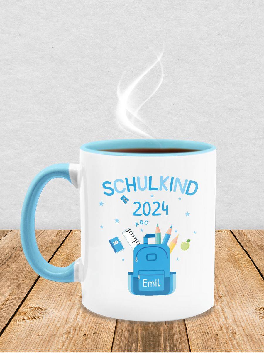 Shirtracer Schulkind 2024: T-Shirt Rucksack Shirtracer Weihnachtsangebot