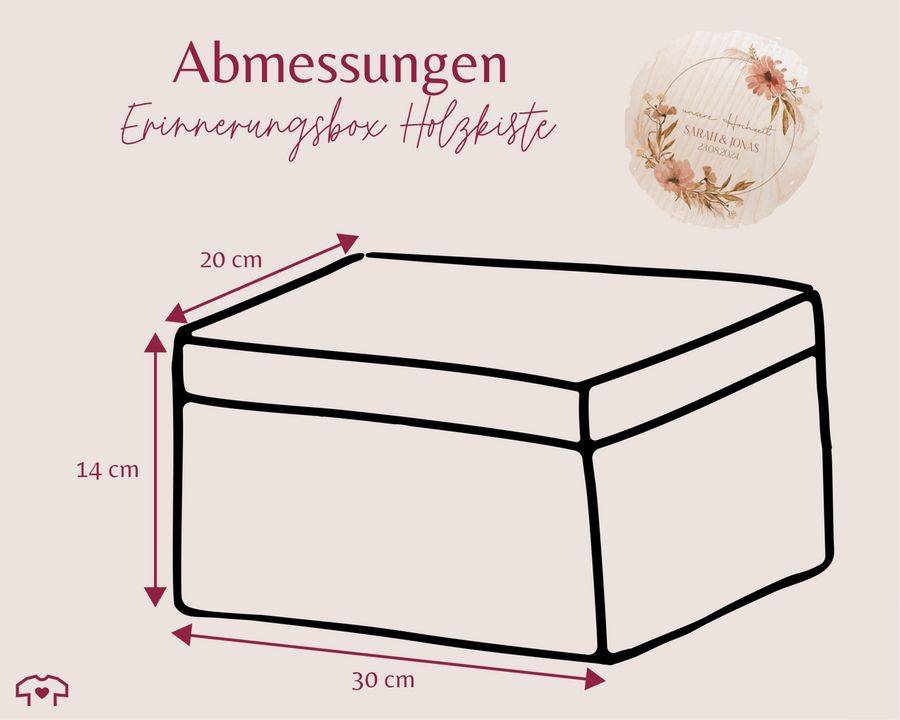 Shirtracer Unsere Hochzeit Hochzeitskartenbox Hochzeitsbox Kartenbox Hochzeit Shirtracer Muttertagsangebot