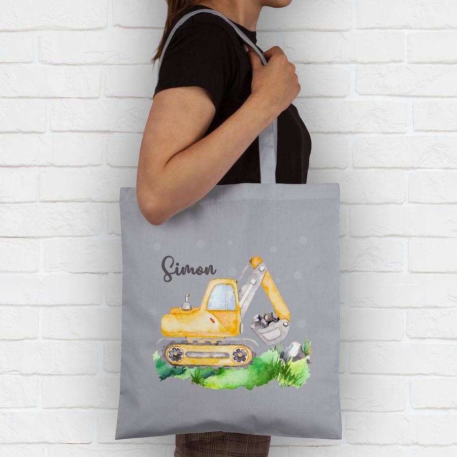 Shirtracer Bagger Baggerfahrer Geschenk: T-Shirt Turnbeutel Shirtracer Valentinstagsangebot