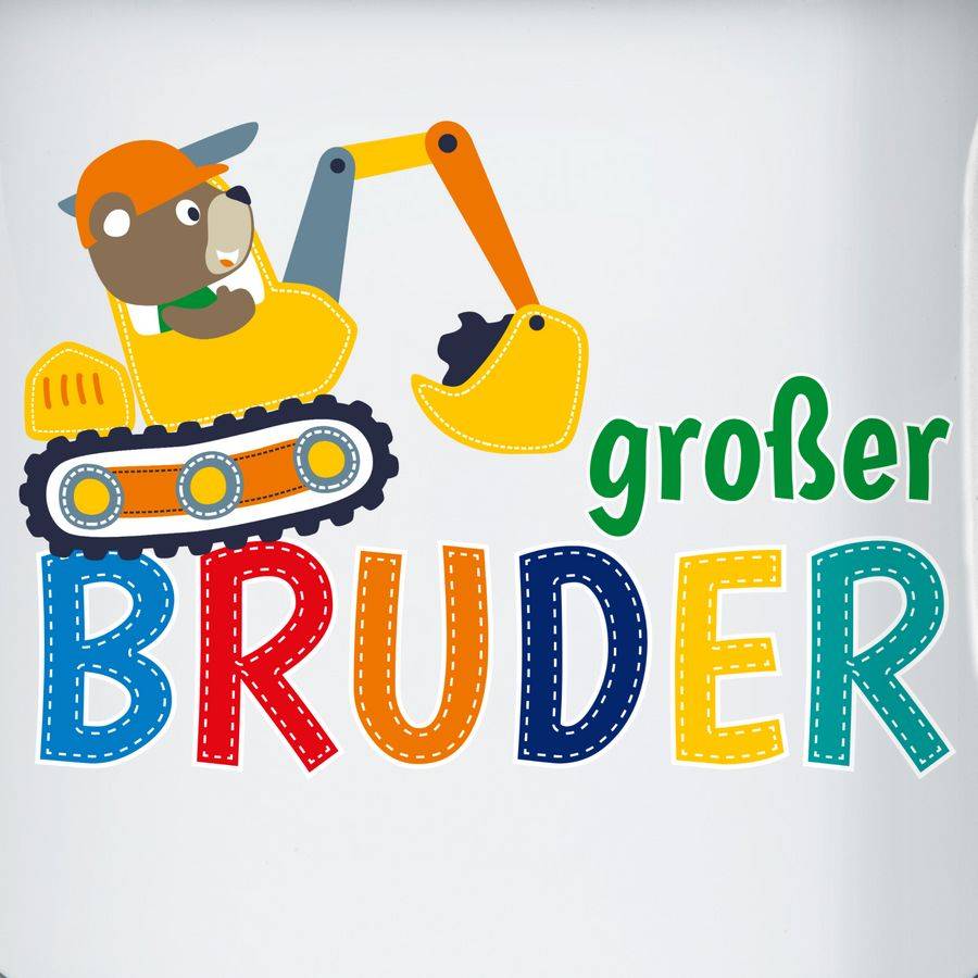 Shirtracer Großer Bruder Bagger: T-Shirt Gym Bag Shirtracer Online Outlet