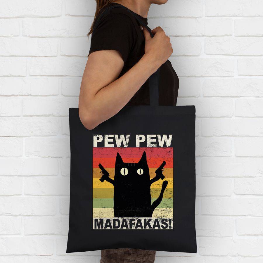 Shirtracer Pew Pew Madafakas Katze Vintage hell Shirts & Mehr Shirtracer Bestseller