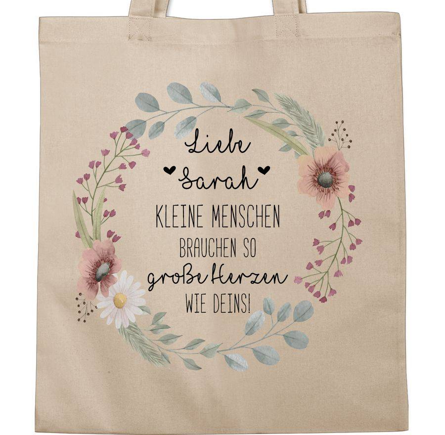 Shirtracer Kleine Menschen brauchen so große Herzen wie deins Erzieherin Geschenk Tagesmutter Geschenke Hebamme Kleinigkeit Shirtracer Begrenzte Freigabe