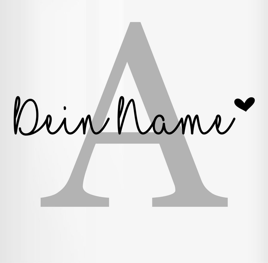 Shirtracer Buchstabe Name anpassbar Herzchen Shirts & Mehr Shirtracer Sonderangebot der Fabrik