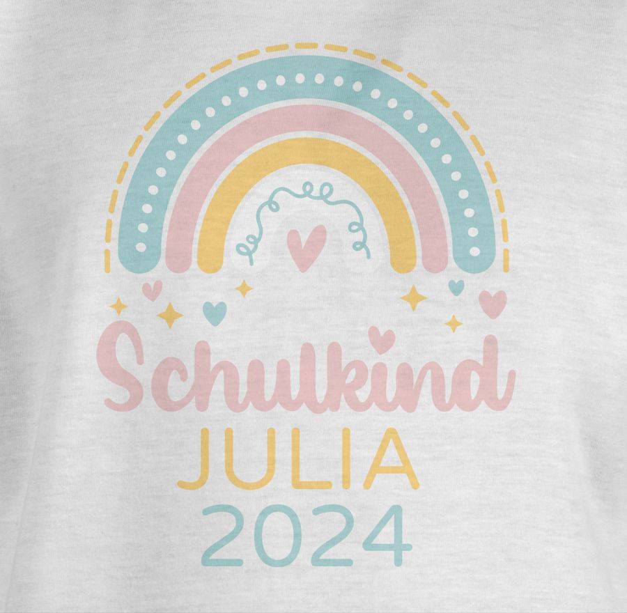Shirtracer Schulkind 2024 Regenbogen Shirts & Mehr Shirtracer Discount Store für neue Produkte