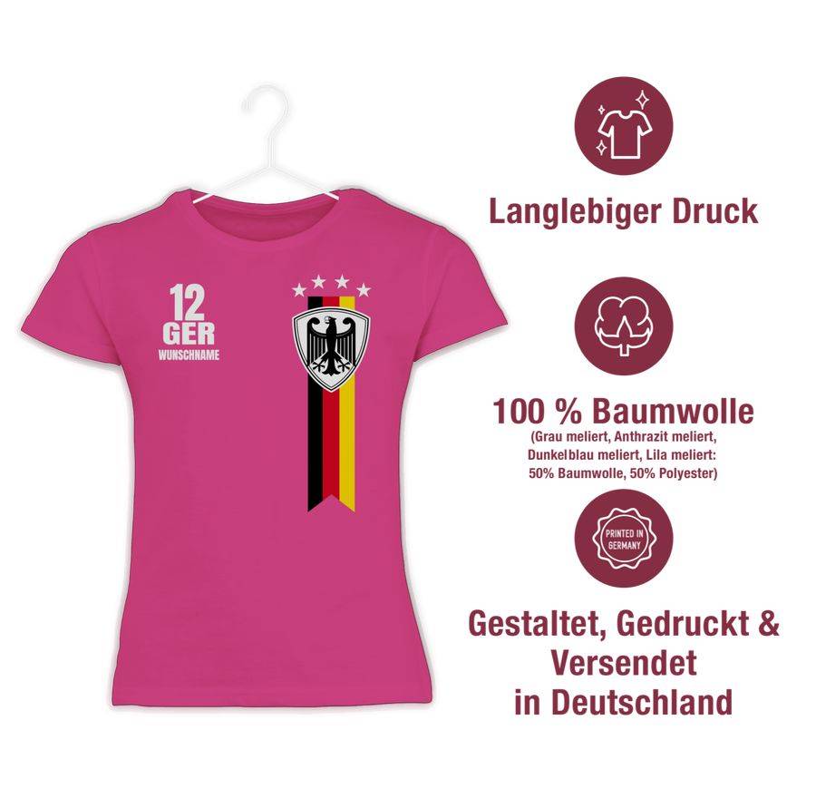 Shirtracer Germany WM Fan-Shirt Deutschland: Tshirt Gym Bag Shirtracer Speichern exportieren