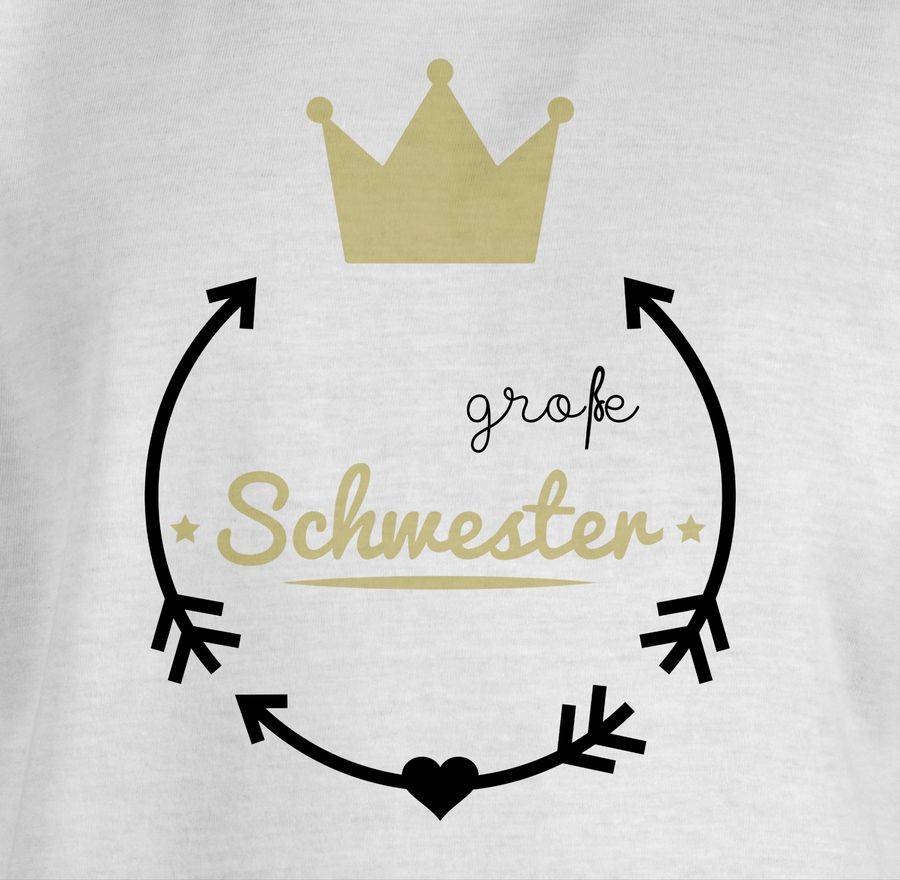 Shirtracer Große Schwester - Krone Shirts & Mehr Shirtracer Black Friday Preise