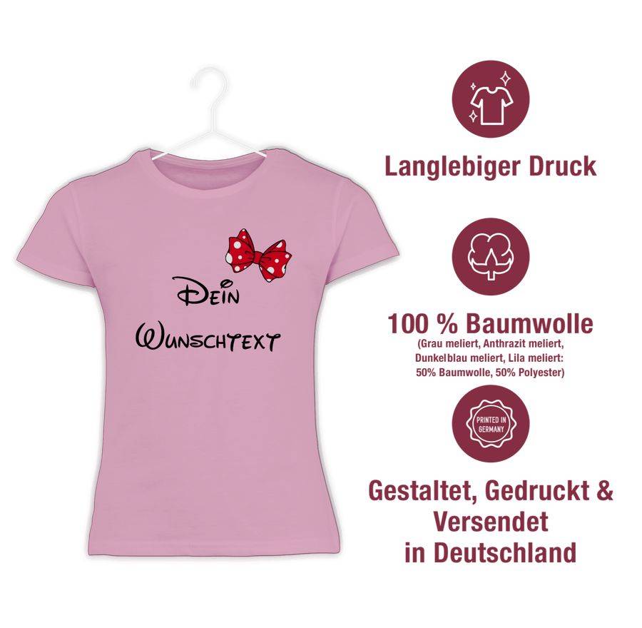 Shirtracer Wunschtext Schleife Shirts & Mehr Shirtracer im Angebot
