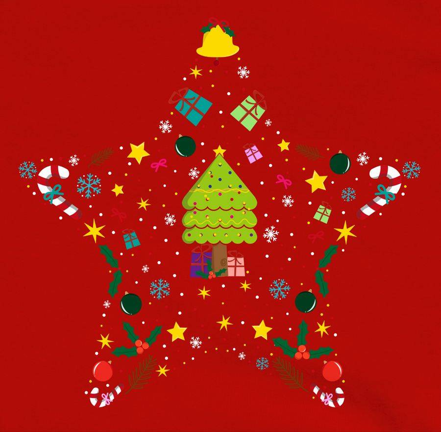 Shirtracer Weihnachtsstern Shirts & Mehr Shirtracer Kostenloser Versand
