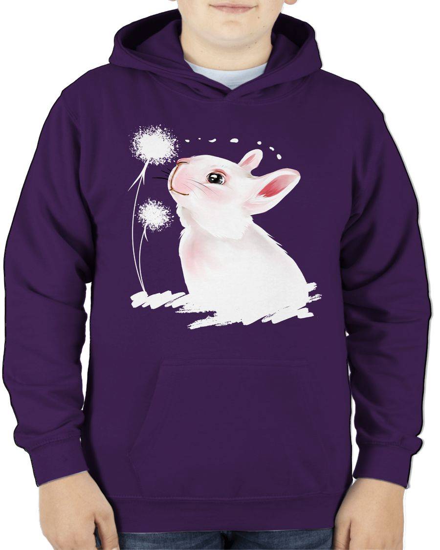 Shirtracer Hase mit Pusteblume: T-Shirt Turnbeutel Shirtracer Fabrikpreis