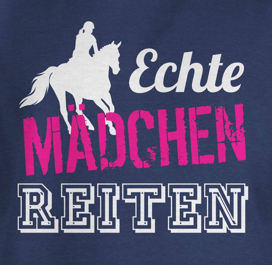 Shirtracer Echte Mädchen reiten Shirts & Mehr Shirtracer Rabatt