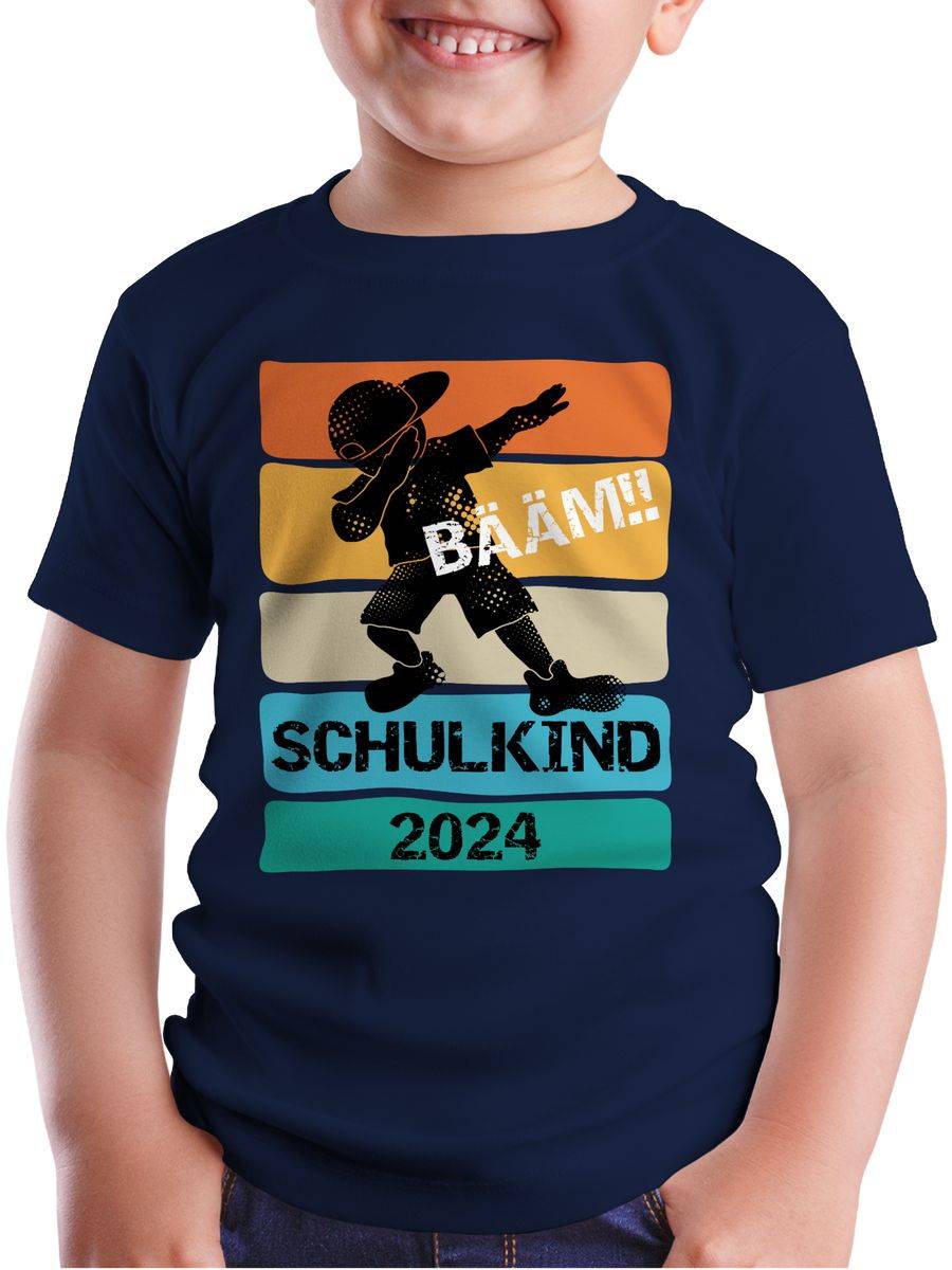 Shirtracer Bääm! Schulkind 2024 Shirts & Mehr Shirtracer Weihnachtsangebot