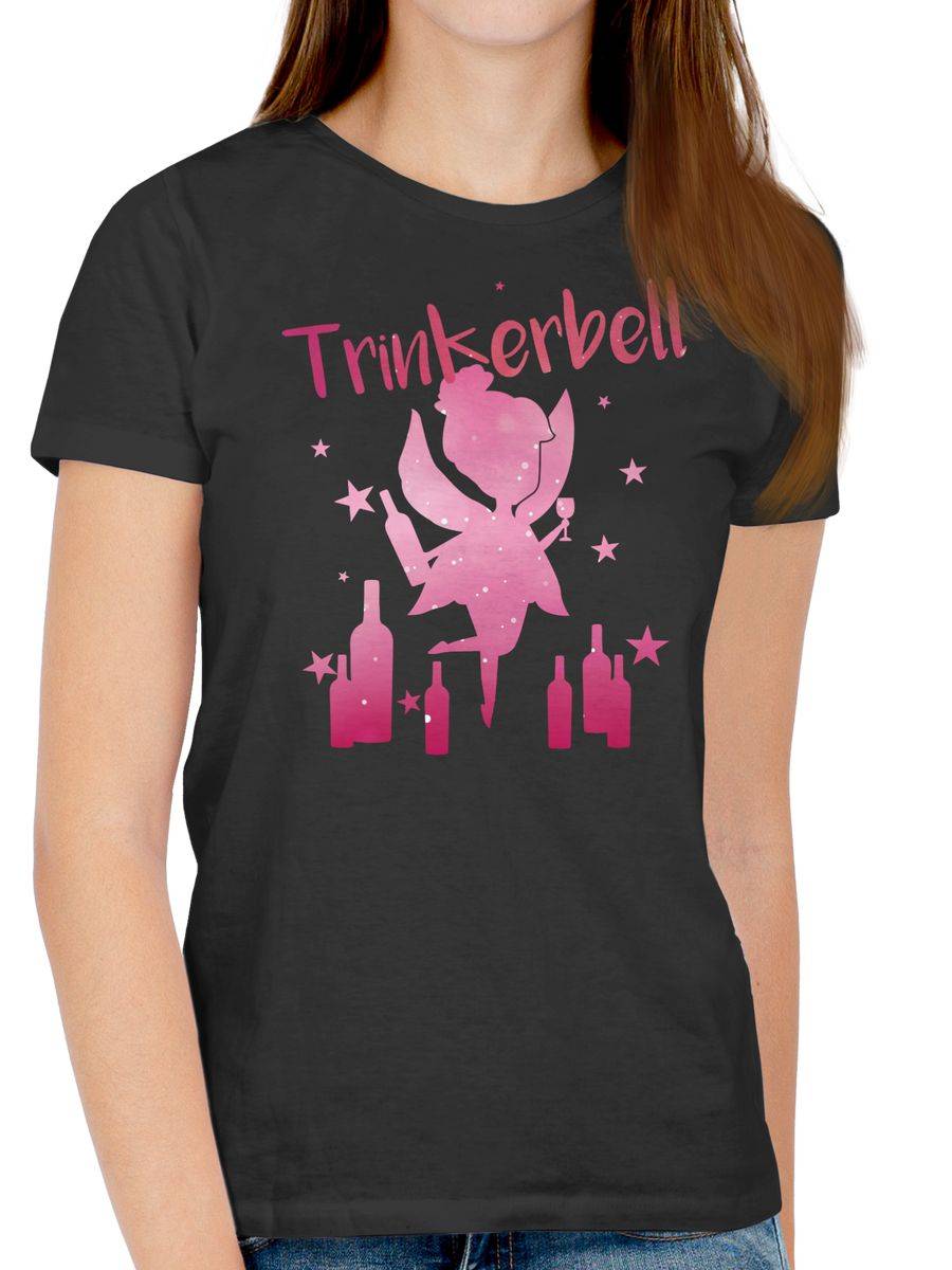 Shirtracer Trinkerbell mit Flaschen Shirts & Mehr Shirtracer Tiefpreis