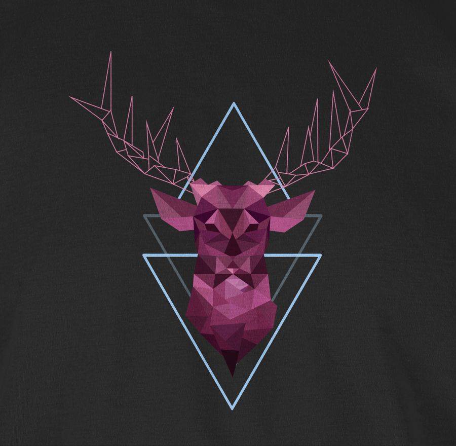 Shirtracer Hirsch Geometrisch Shirts & Mehr Shirtracer JETZT KAUFEN