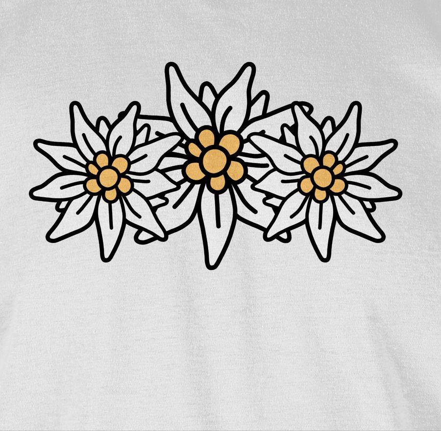 Shirtracer 3 Edelweiß in Reihe Shirts & Mehr Shirtracer Neueste Stile
