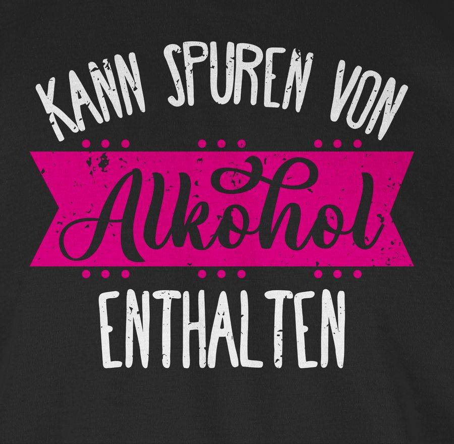 Shirtracer Kann Spuren von Alkohol enthalten - Vintage weiß/fuchsia: Tshirt Rucksack Shirtracer Bis zu 60% Rabatt