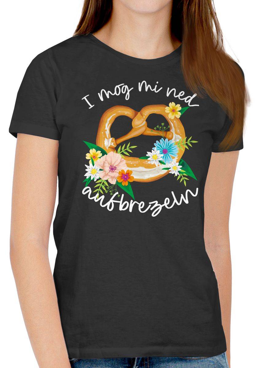 Shirtracer I mog mi ned aufbrezeln! - weiß: T-Shirt Turnbeutel Shirtracer Sonderangebot der Fabrik